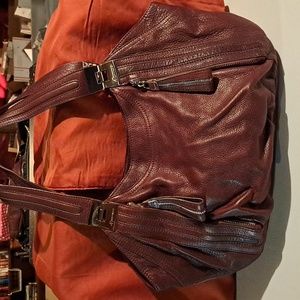B Makowsky leather bag